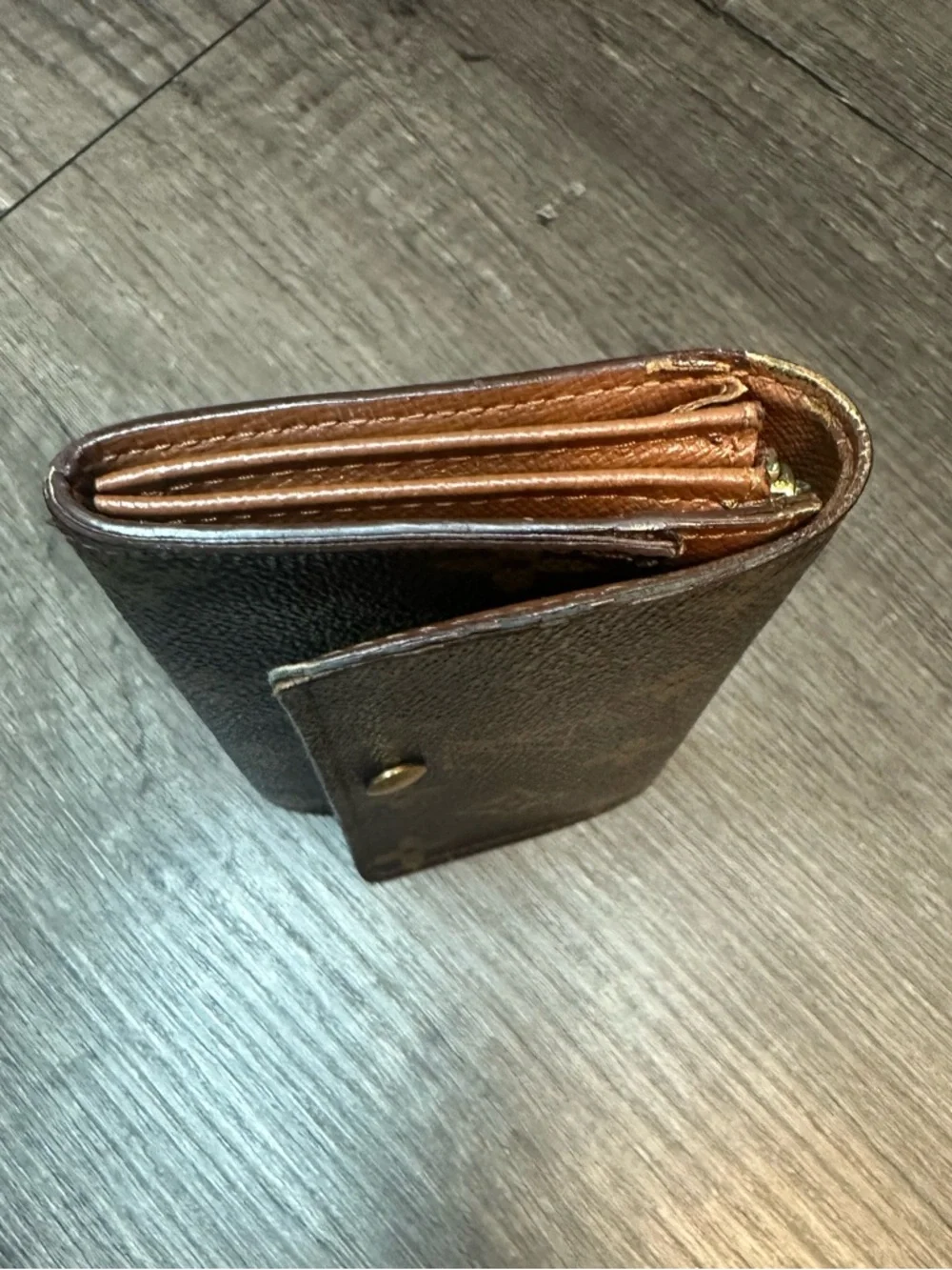 Louis Vuitton Monogram wallet, Porte Monnaie Billets Tresor - Picture 4 of 8